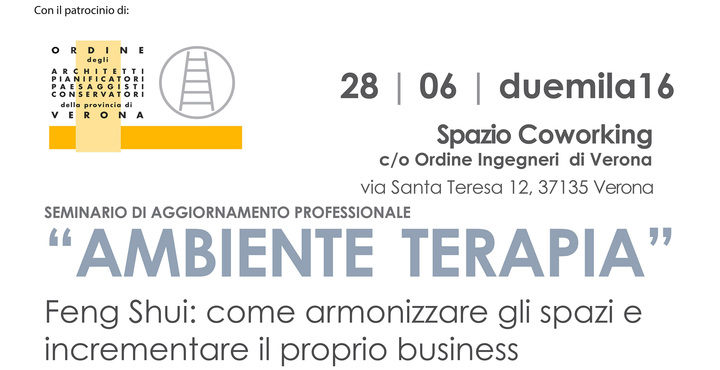 Seminario di aggiornamento professionale - "AMBIENTE TERAPIA"