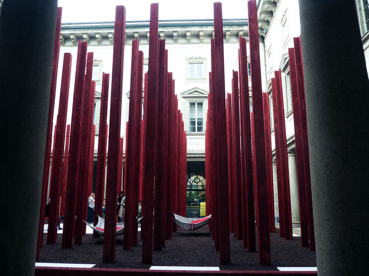  “TEMPIETTO NEL BOSCO” di Asif Khan a Palazzo Litta 2018