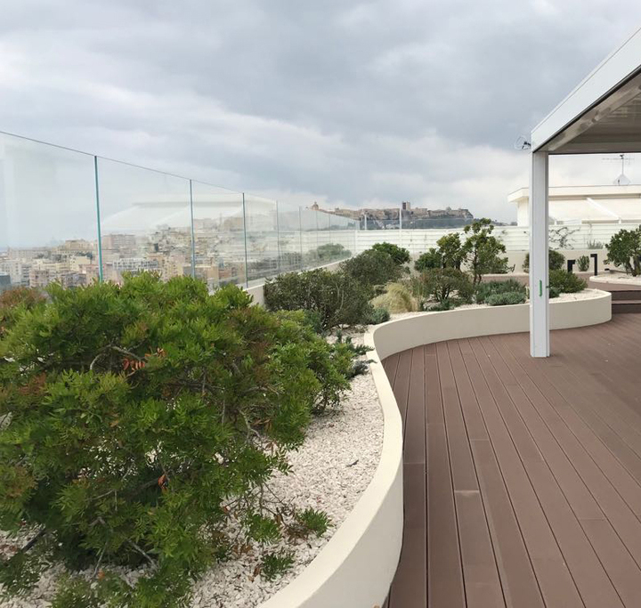 Luxurious penthouse in Cagliari