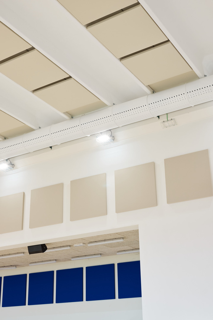 Phonolook Solution: the perfect solution for the acoustic comfort for the Gym of th Efrem Reatto School in Valdobbiadene