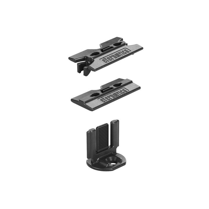 Clip universel pour la pose de lattes en bois sur lambourdes en aluminium Clip universel pour la pose de lattes en bois sur lambourdes en aluminium